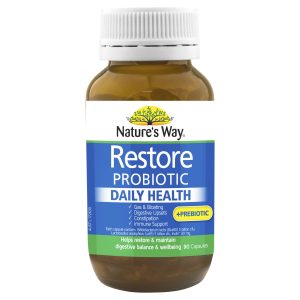 Nature's Way Restore Probiotic Daily Health 90s