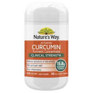 Nature's way Activated Curcumin Tumeric Concentrated 30s