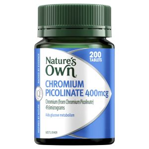 Nature's Own Chromium Picolinate 400mcg