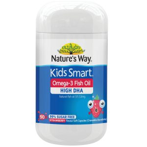 Nature's Way Kids Smart Omega-3 Fish Oil Strawberry 50s