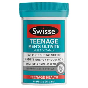 Swisse Teenage Men's Ultivite 60 Tablets