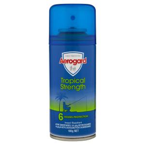 Aerogard Tropical Strength Insect Repellent Aerosol Spray 100g