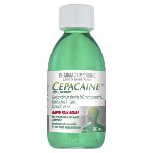 Cepacaine Oral Solution 200mL