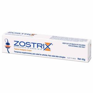 Zostrix Topical Analgesic Cream 45g