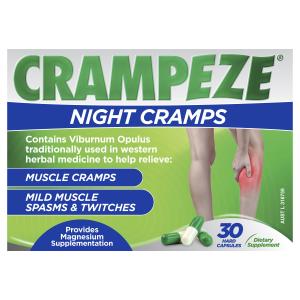 Crampeze Night Cramps 30 Capsules