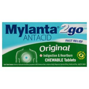 Mylanta 2Go Original Chewable Tablets