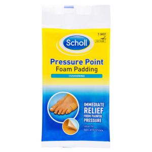 Scholl Pressure Point Foam Padding Pain Relief