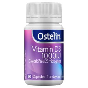 Ostelin Vitamin D3 1000IU Capsules