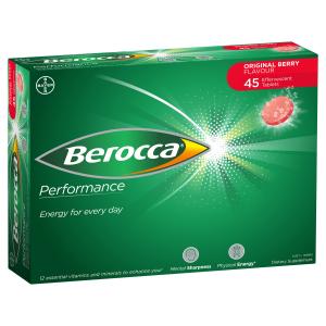 Berocca Energy Vitamin Original Berry Effervescent