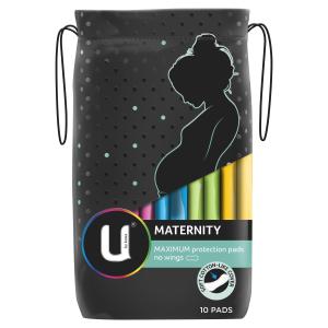 U by Kotex Maternity Pads, 10 Pads