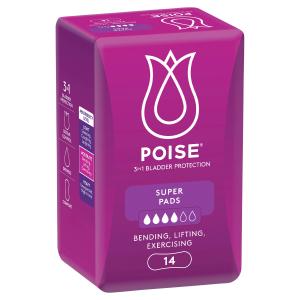 Poise Pads Super 14 Pack