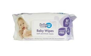 babyU Baby Wipes Fragrance Free