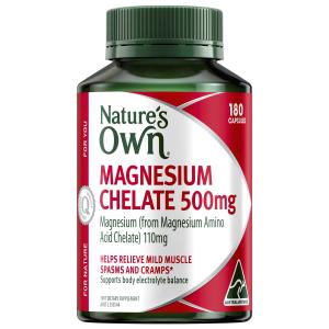 Nature's Own Magnesium Chelate 500mg 180