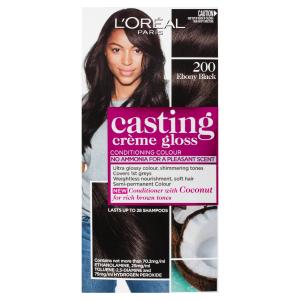 Permanent Hair Colour - 200 Ebony Black (Ammonia Free)