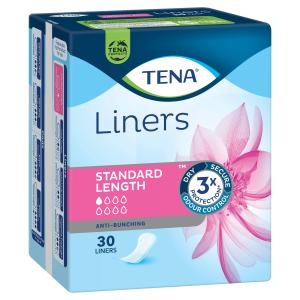 TENA Standard Length Liner 30 Pack