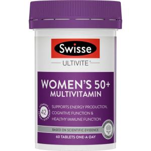 Swisse Women’s Ultivite 50+ multivitamin 60 tablets