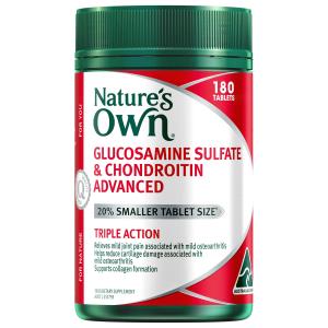 Nature's Own Glucosamine Sulfate & Chondroitin Advanced 180 capsules