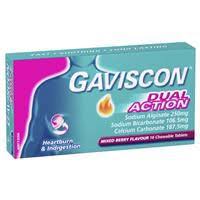 Gaviscon Dual Action Mixed Berry 16 Tablets