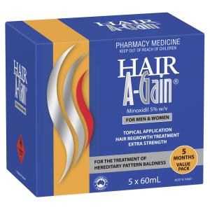 Hair A Gain 5 x 60ml (5 months supply)