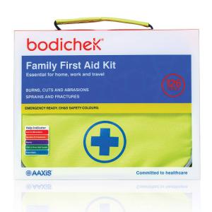 Bodichek First Aid Kit Antiseptic Swab 126 Pieces