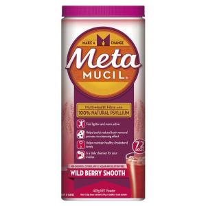 Metamucil Fibre Smooth Wild Berry 72 Doses 425G