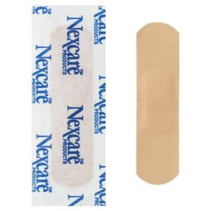 Nexcare Tan Plastic Strips Sachet 10 Pack