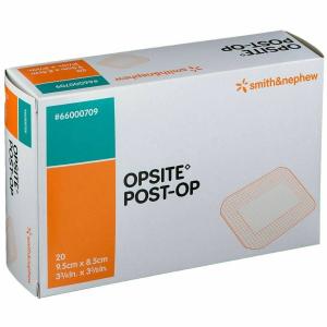 Opsite Post-Op waterproof Dressing 9.5cm x 8.5cm