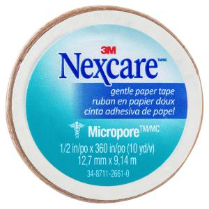 Nexcare Micropore Gentle Paper 12.7mm x 9.14m