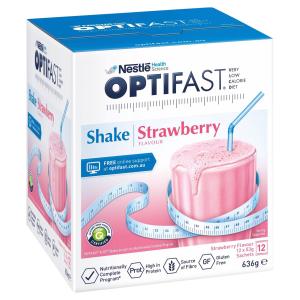 Optifast VLCD Shake Strawberry 12 x 53g SHORT EXP.