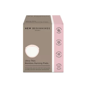 New Beginnings Ultra Thin Bamboo Nursing Pads 30 Packs