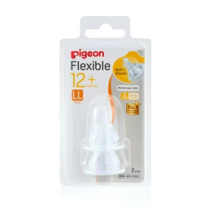 Pigeon Flexible Peristaltic Teat LL 2pcs