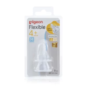 Pigeon Flexible Peristaltic Teat M 2pcs