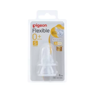 Pigeon Flexible Peristaltic Teat S 2pcs