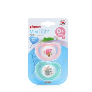 Pigeon Minilight Pacifier Twin Pack Small