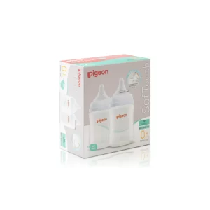 Pigeon SofTouch III Bottle PP 160ml - Twin Pack