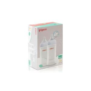 Pigeon SofTouch III Bottle PP 240ml Twin Pack