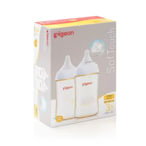 Pigeon SofTouch III Bottle PPSU 240ml - Twin Pack