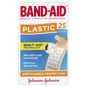 Band-Aid Brand Plastic Strips 25 Pack