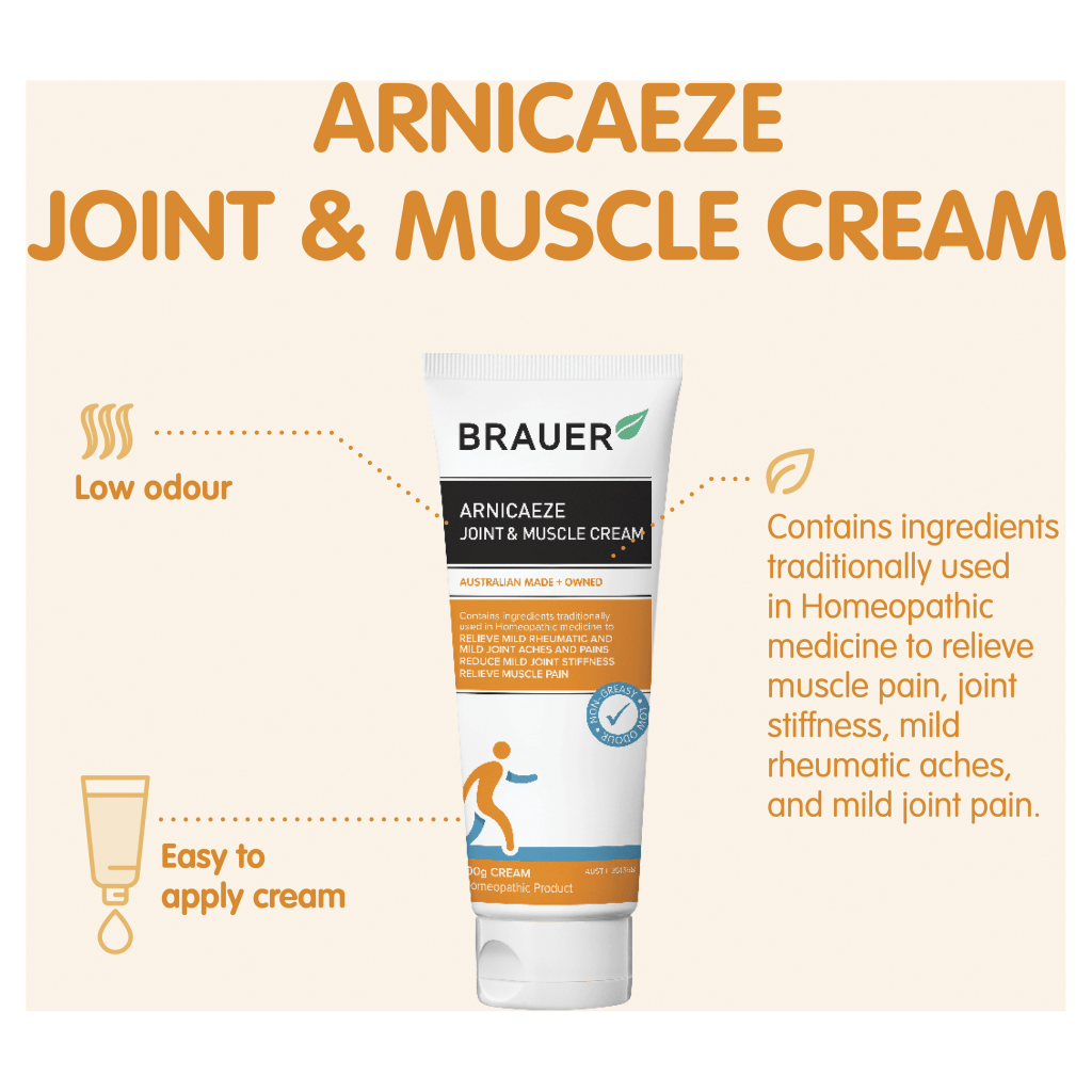 Buy Brauer Arnicaeze Arnica Joint & Muscle Cream 100g Pain Away